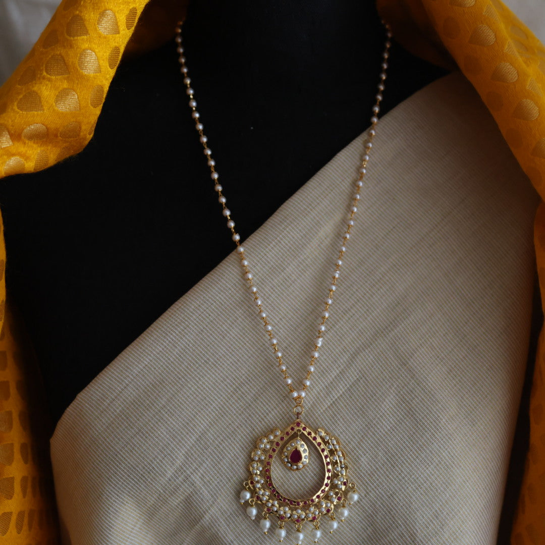Heritage gold plated padakam