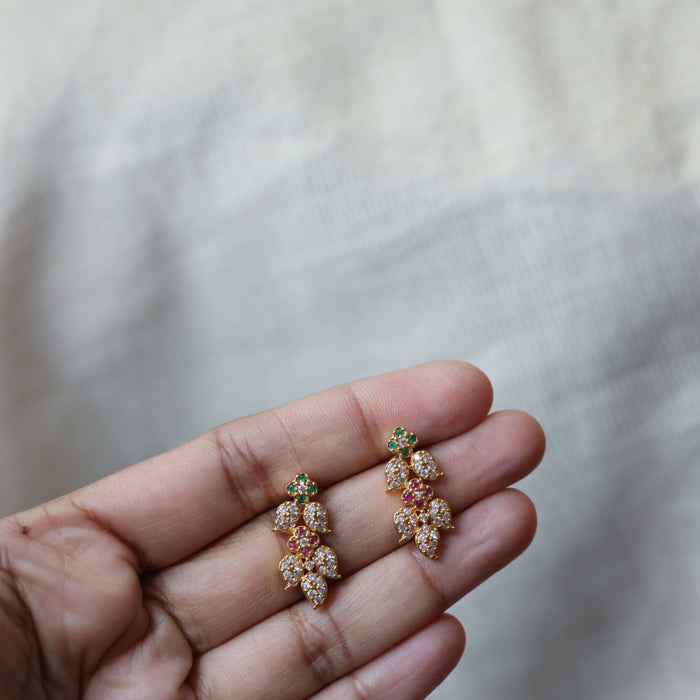 Heritage gold plated mango short necklace H13344