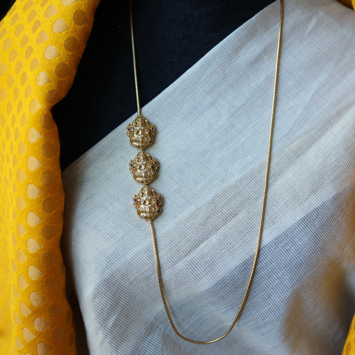 Heritage gold temple design kodi chain HC457