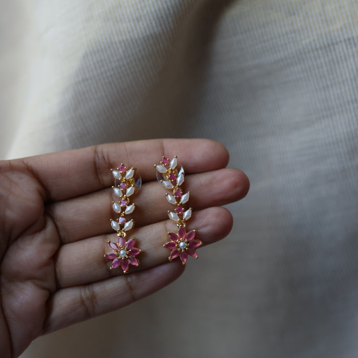 Padmini Heritage gold plated pearl short necklace H079654