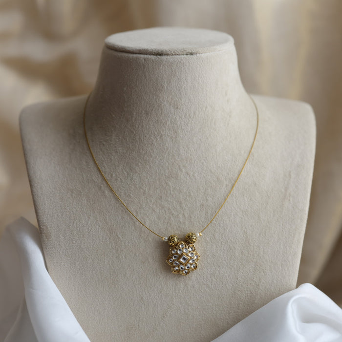 Trendy invisible short necklace IN1012