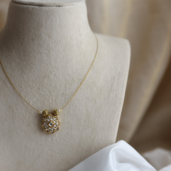 Trendy invisible short necklace IN1012