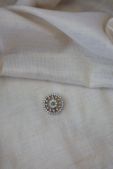 Antique White stone sun and moon hair accessories HA1099