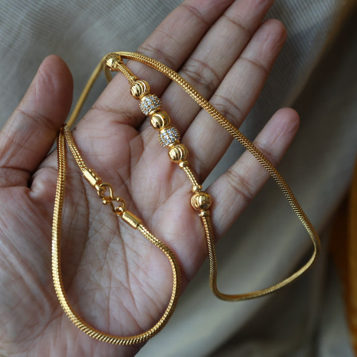 Heritage gold plated kodi chain HC52455