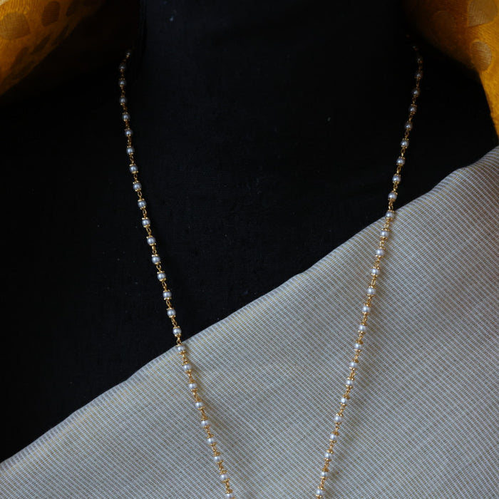 Heritage gold plated padakam long necklace HP0027