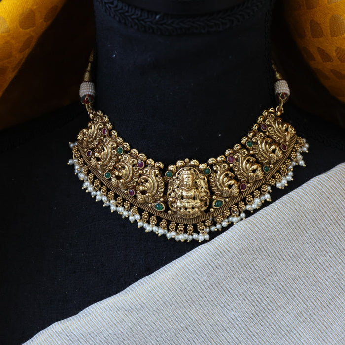 Clearance Antique choker necklace with earrings CCB1681