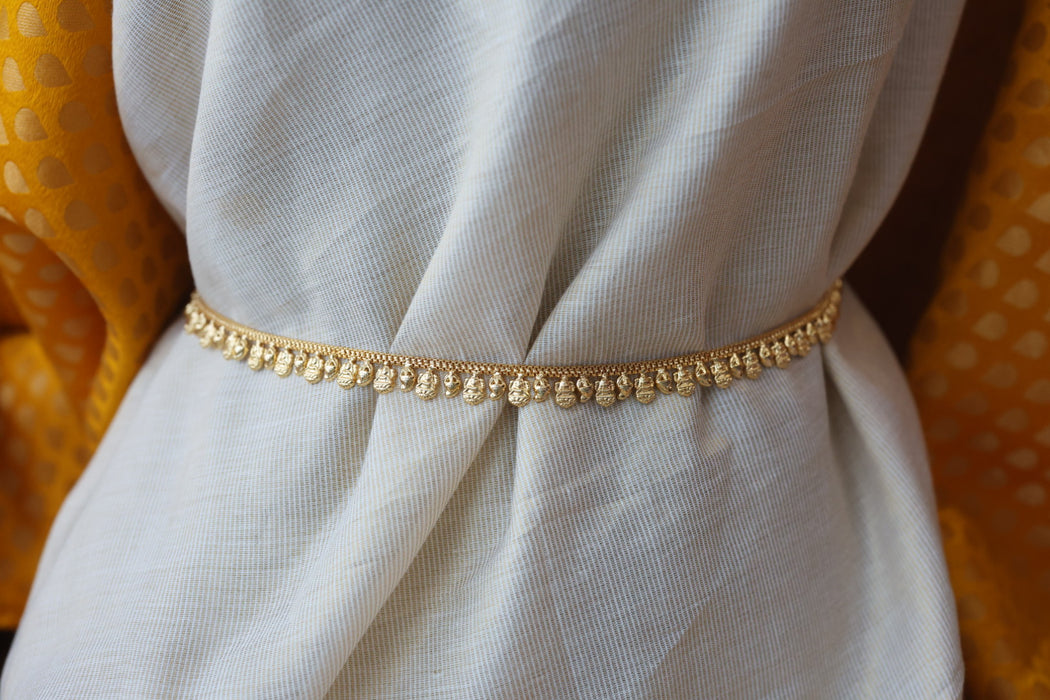 Heritage gold plated traditional simple design waistchain HW3461