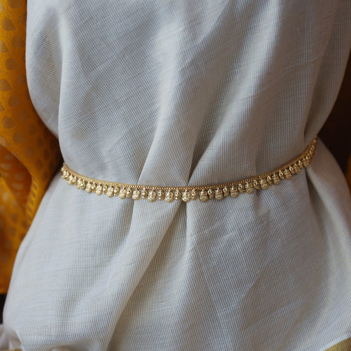 Heritage gold plated traditional simple design waistchain HW3461