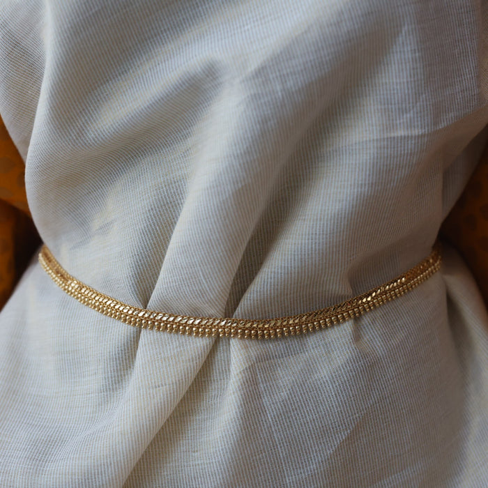 Heritage gold plated traditional simple design waistchain HW3782