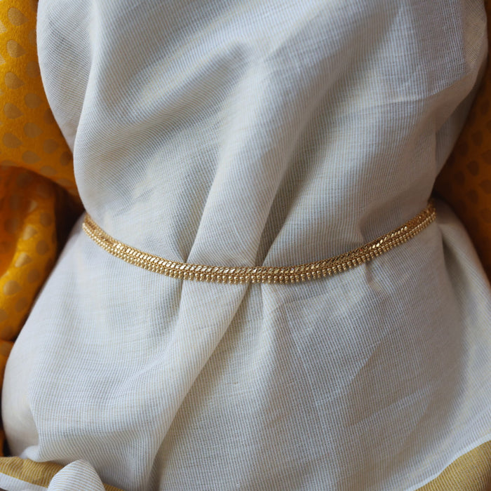 Heritage gold plated traditional simple design waistchain HW3782