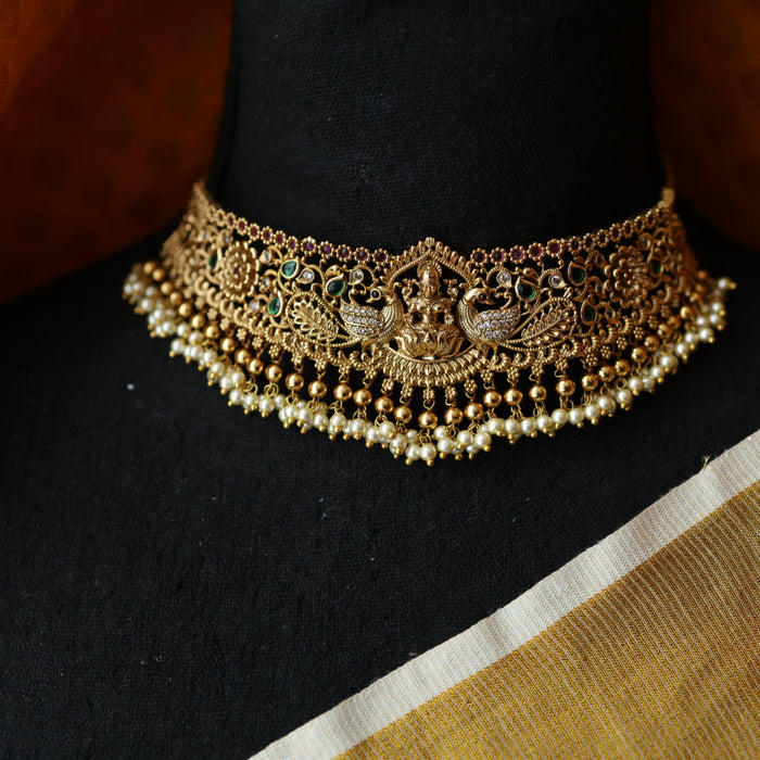 Antique choker necklace and earrings CCB2678