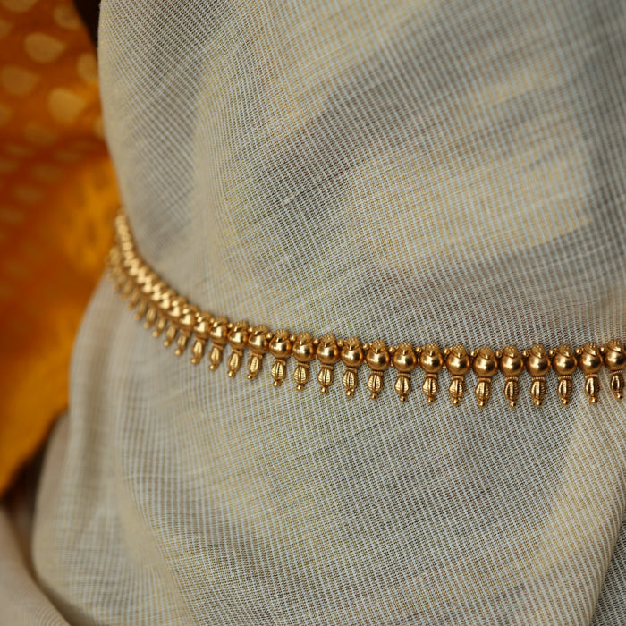 Antique plain gold design waistchain AW106600