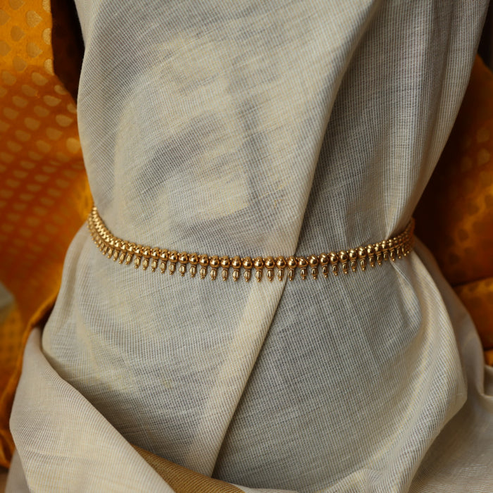 Antique plain gold design waistchain AW106600