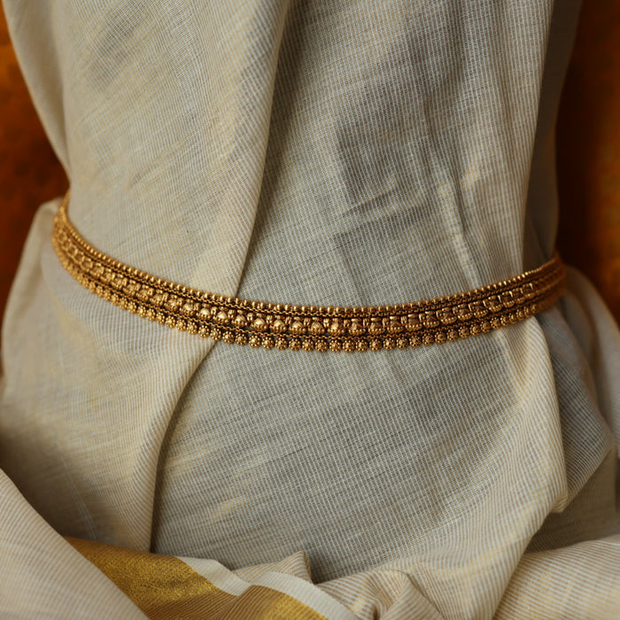 Antique plain gold design waistchain AW106601