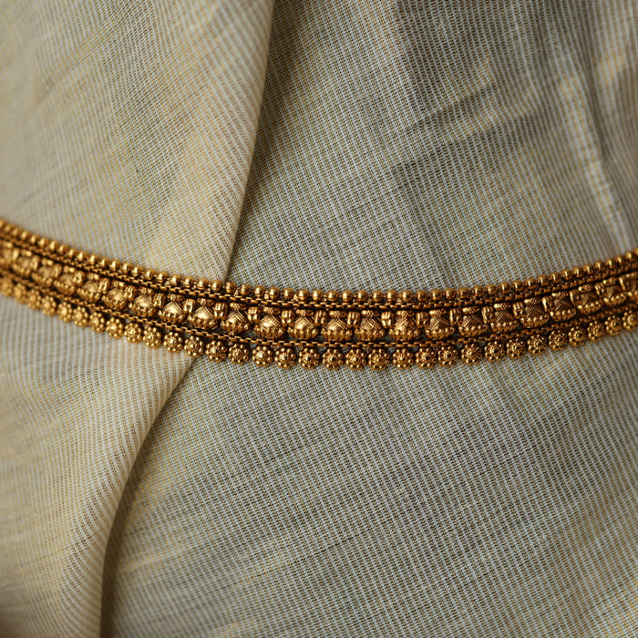 Antique plain gold design waistchain AW106601