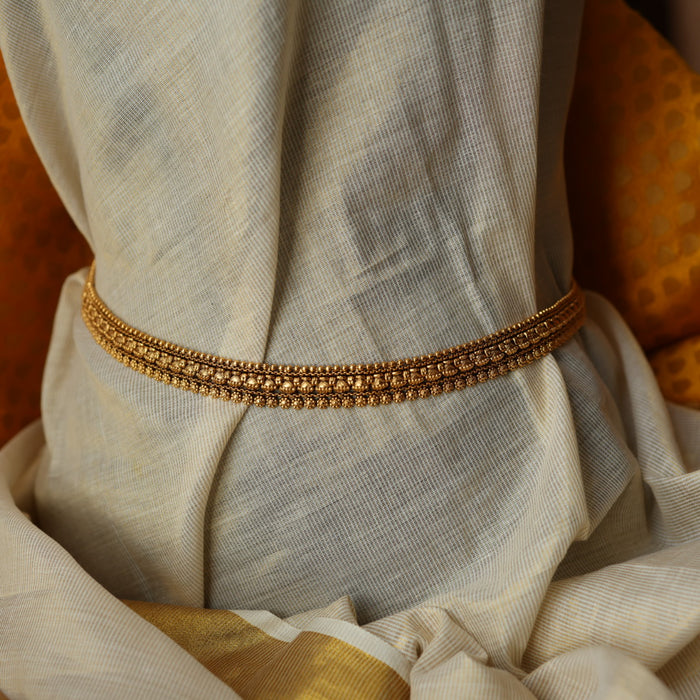Antique plain gold design waistchain AW106601
