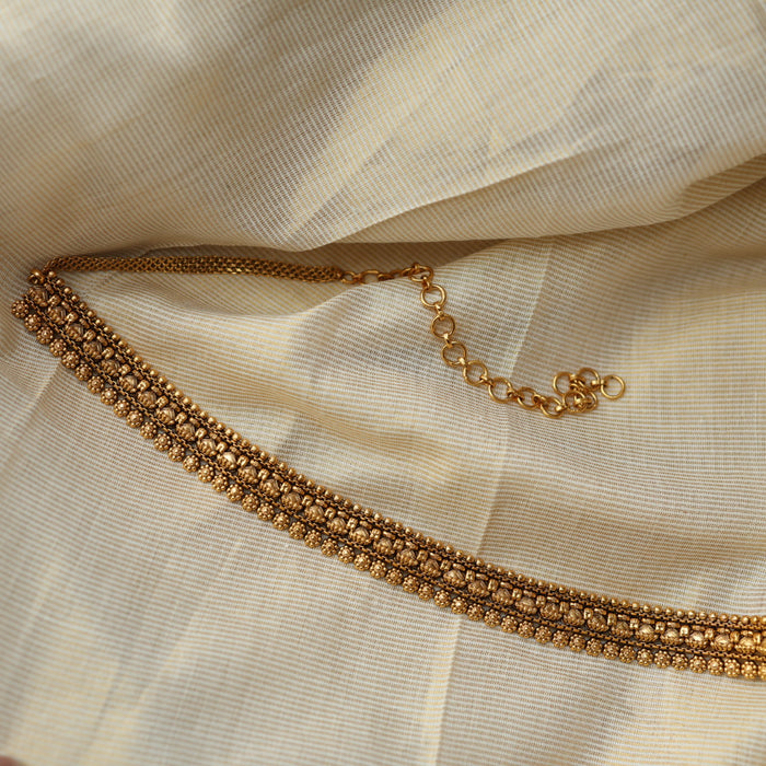 Antique plain gold design waistchain AW106601