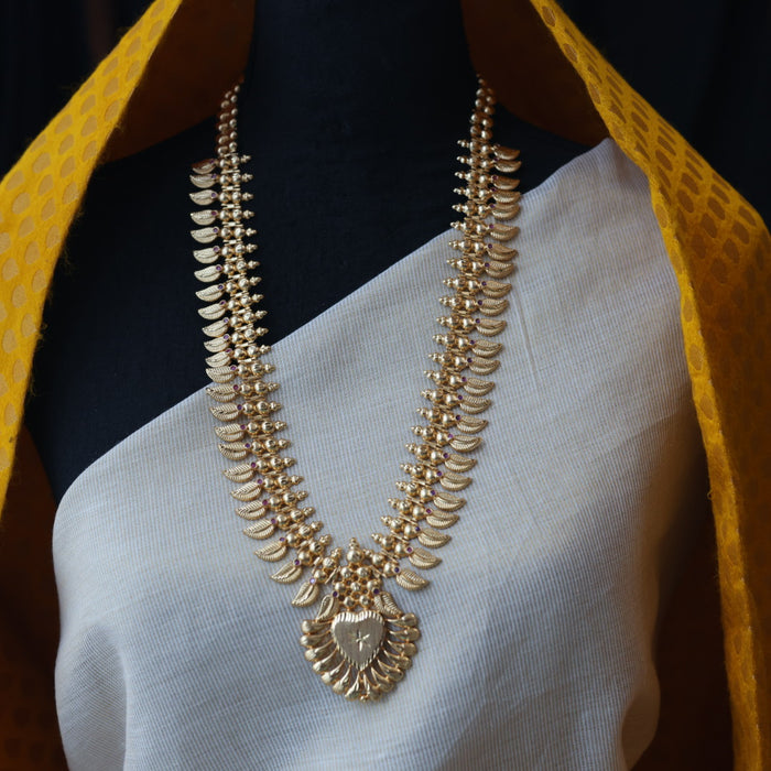 Heritage plain gold design waistchain HW10673