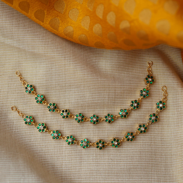 Antique convertable mattal ear accessories AM344