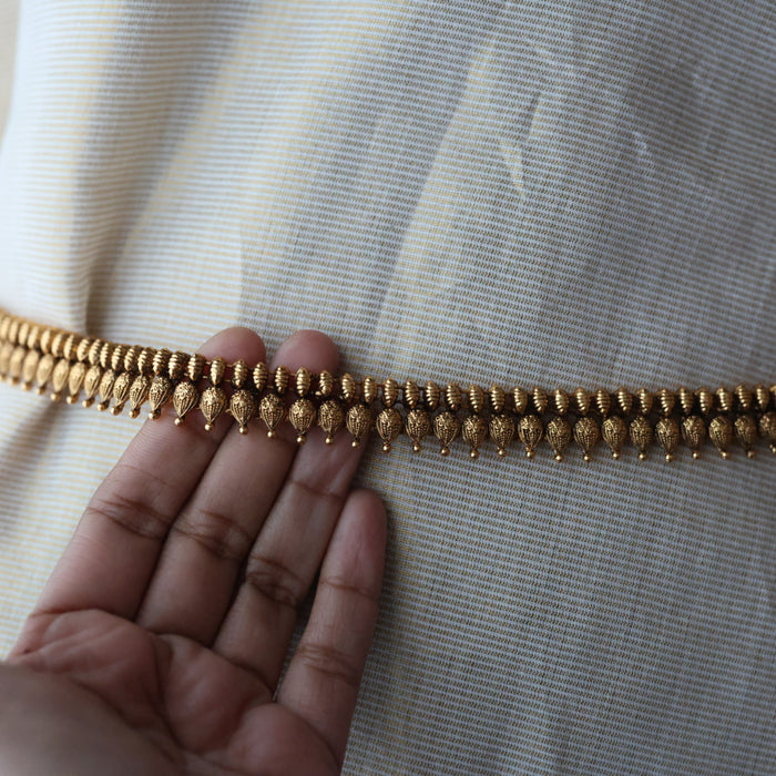 Antique gold simple waistchain AW4111