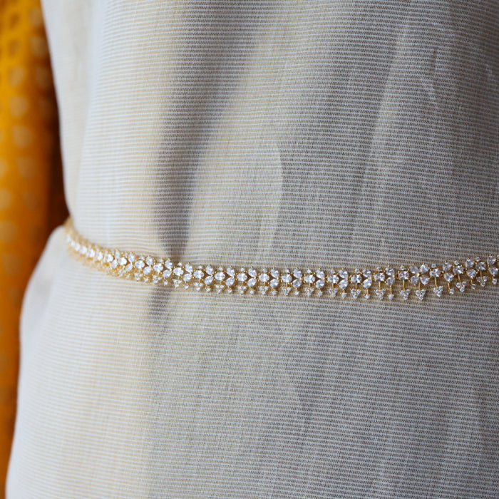 Heritage gold plated traditional simple design waistchain HW3461