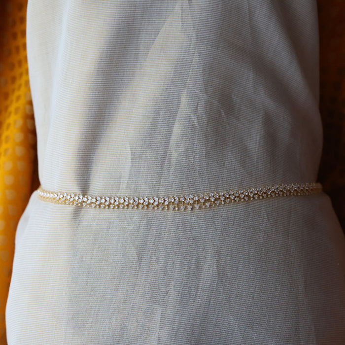 Heritage gold plated traditional simple design waistchain HW3461