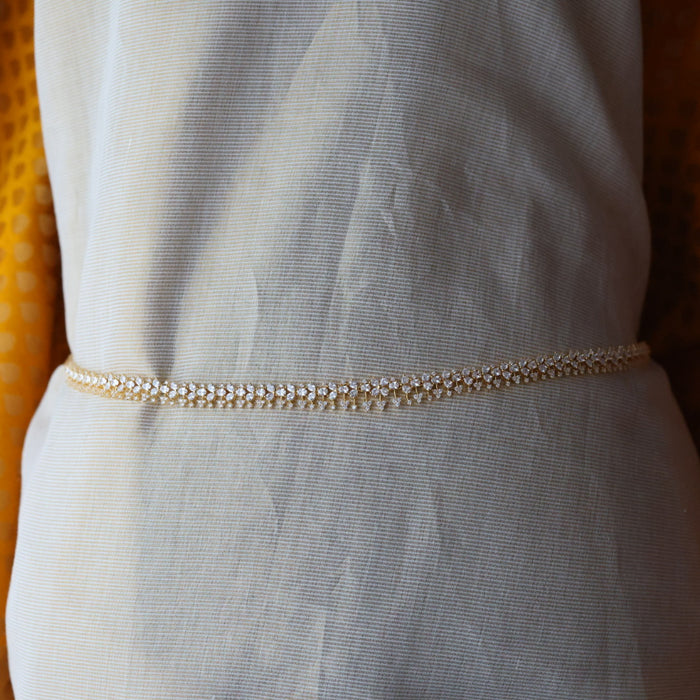 Heritage gold plated traditional simple design waistchain HW3461