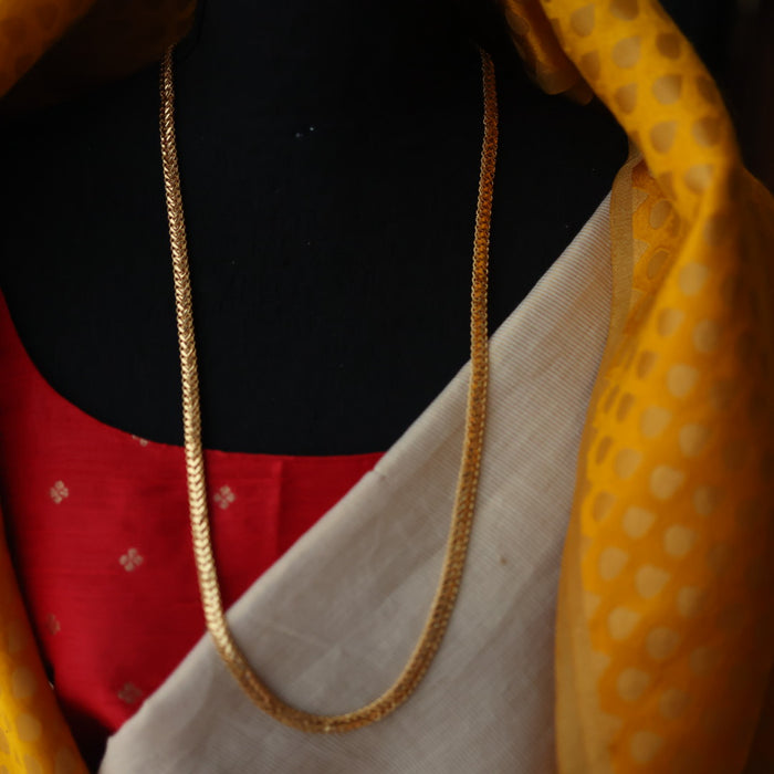 Antique gold pearl short chain HC4001