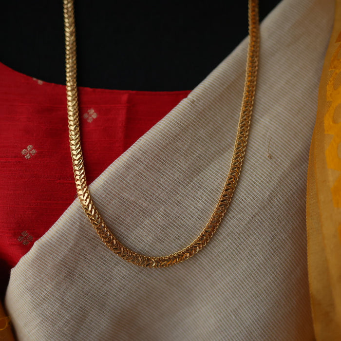 Antique gold pearl short chain HC4001