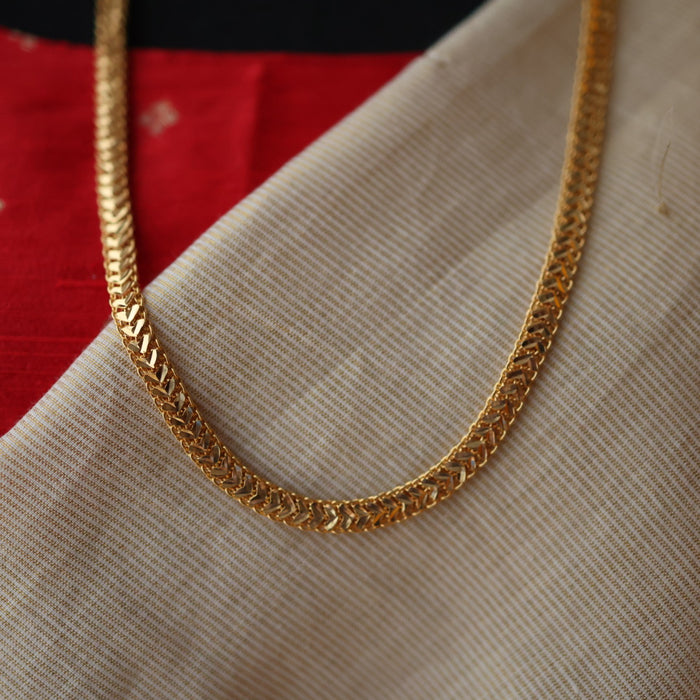 Antique gold pearl short chain HC4001