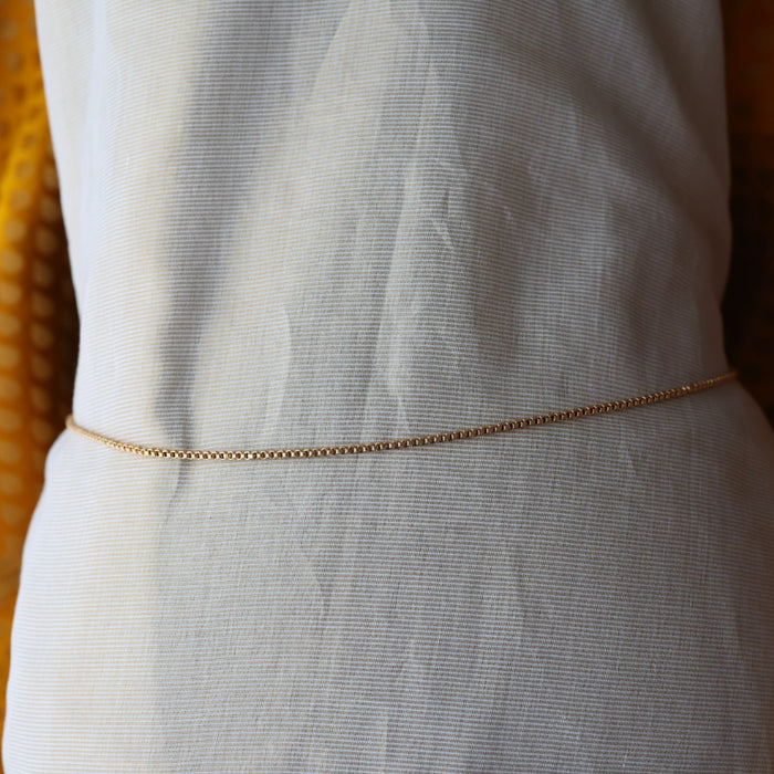 Antique gold simple waistchain AW00123
