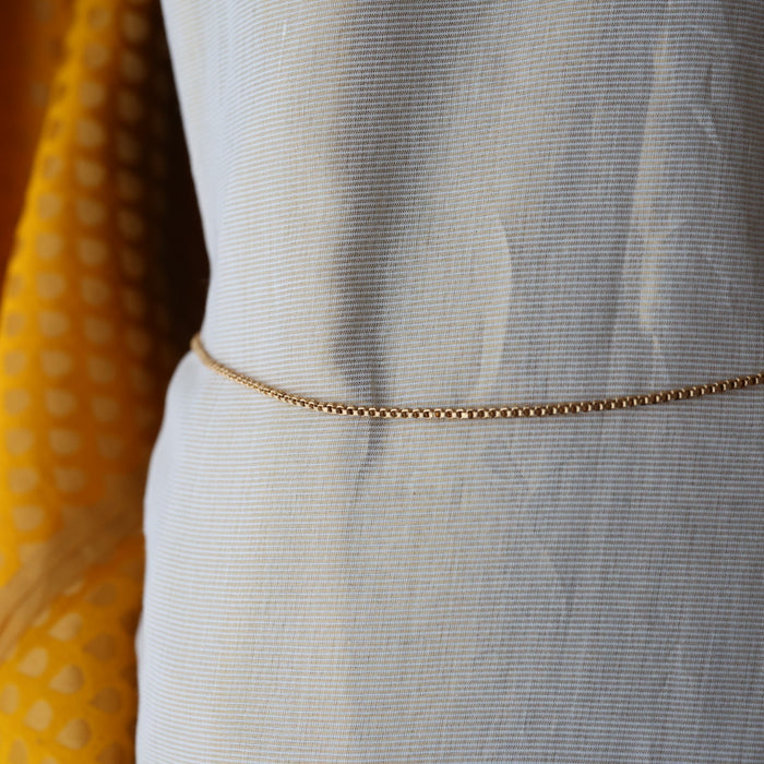 Antique gold simple waistchain AW00123