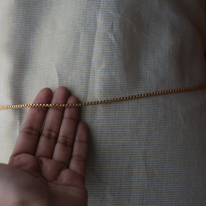 Antique gold simple waistchain AW00123
