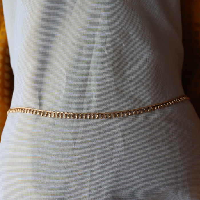 Antique gold simple waistchain AW1234
