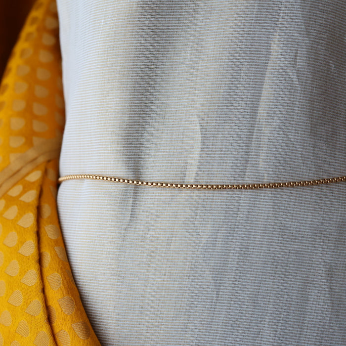 Heritage gold stone simple waistchain HW6541
