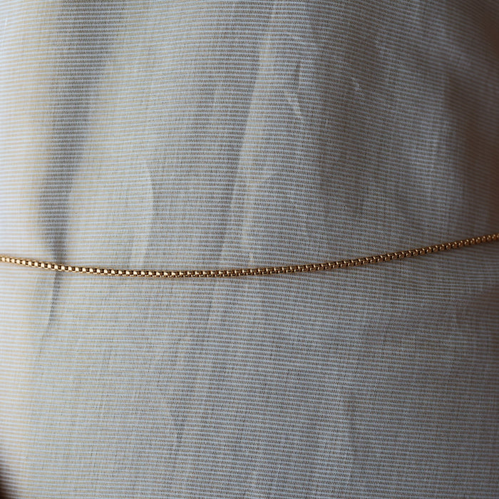 Heritage gold stone simple waistchain HW6541