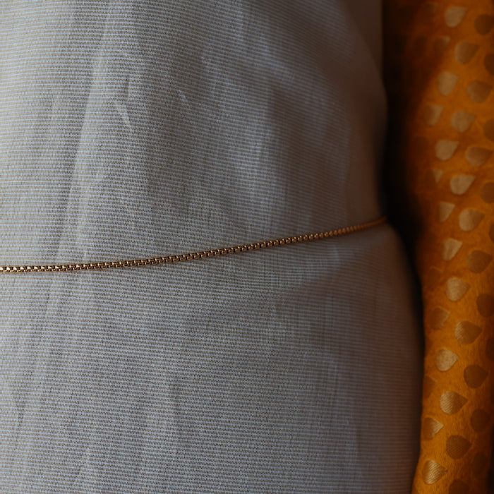 Heritage gold stone simple waistchain HW6541