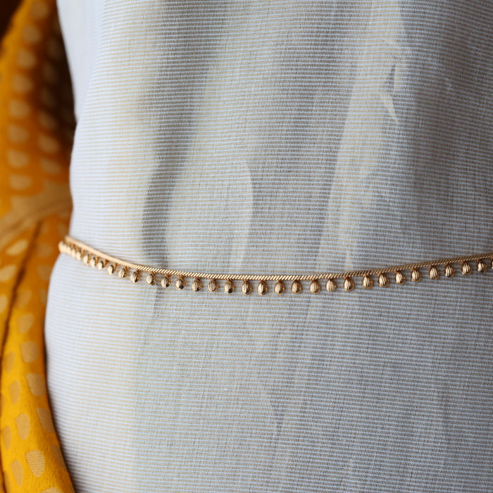 Heritage gold plated simple gold waistchain HW34111