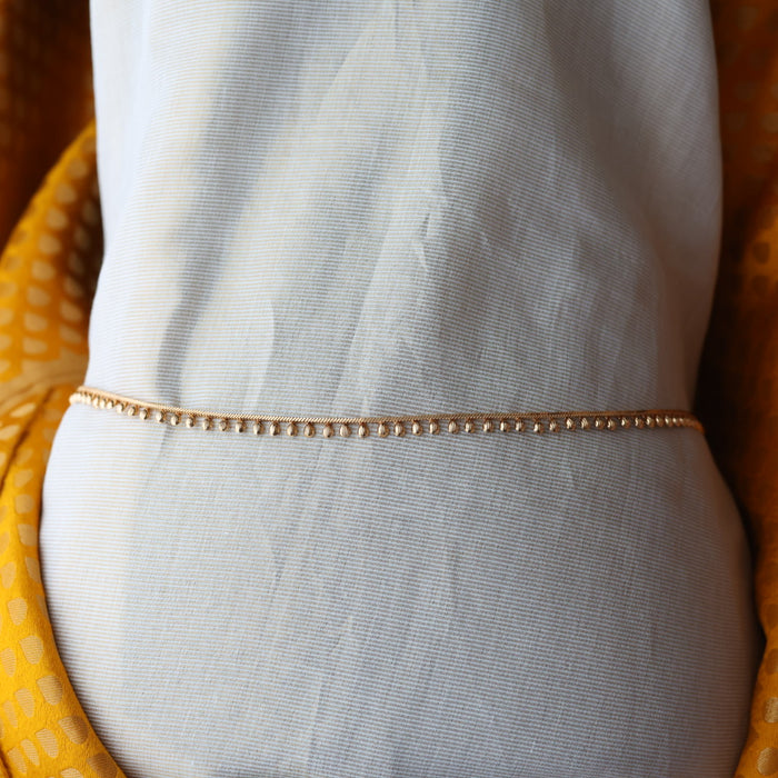 Heritage gold plated simple gold waistchain HW34111