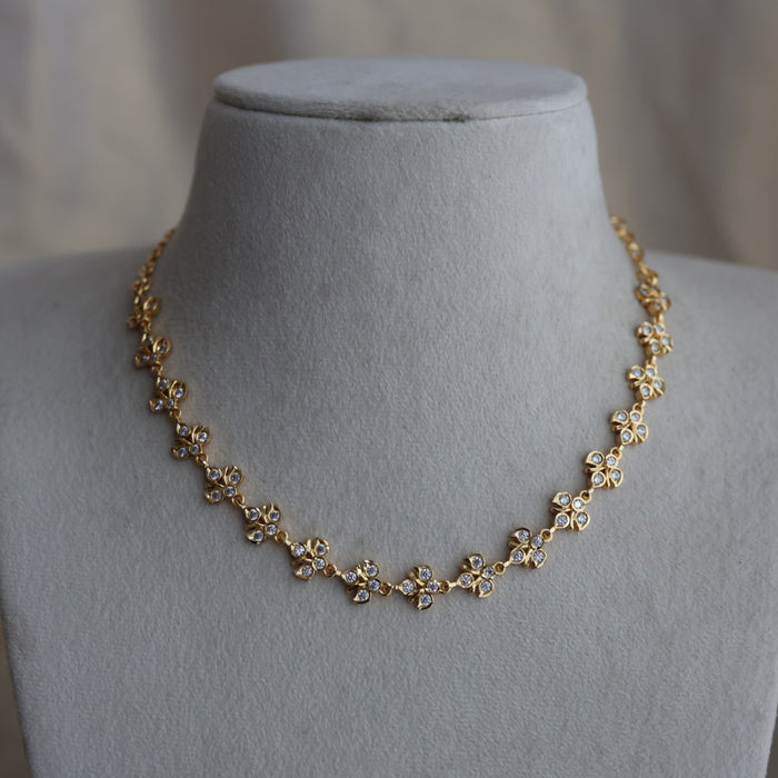 Heritage gold plated choker necklace H79902