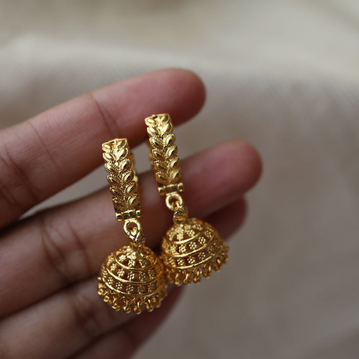 Heritage gold hoop earrings HJ2898