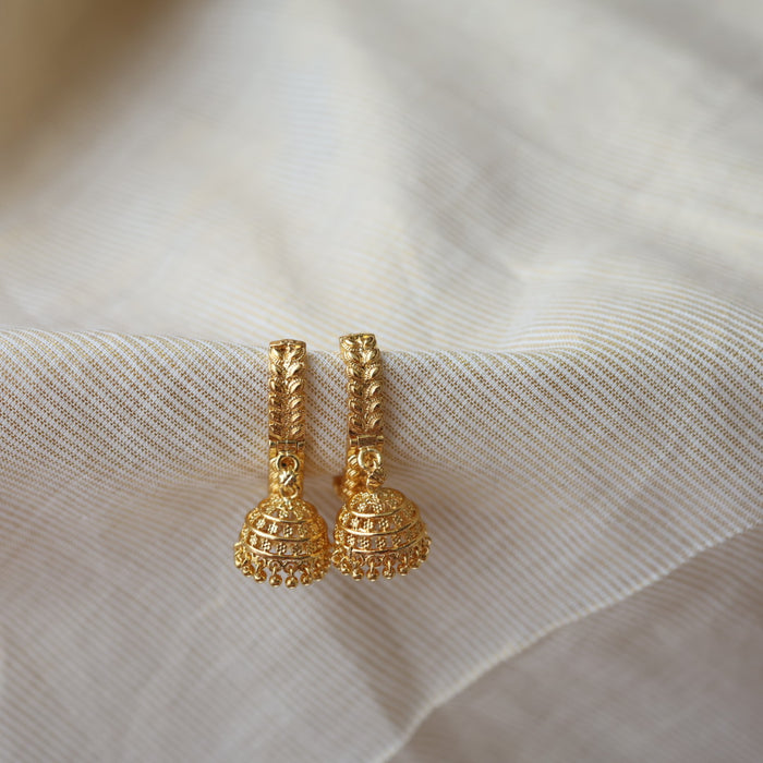 Heritage gold hoop earrings HJ2898