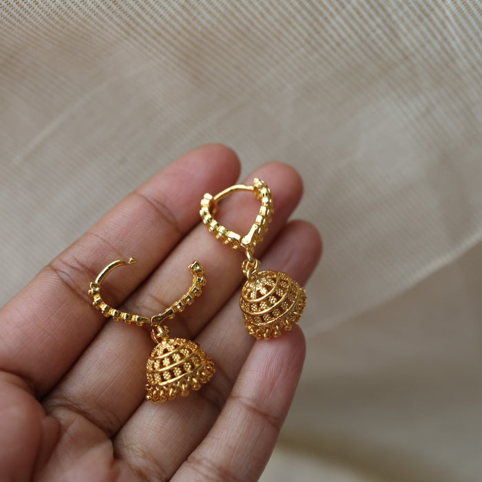 Heritage gold hoop earrings HJ2898