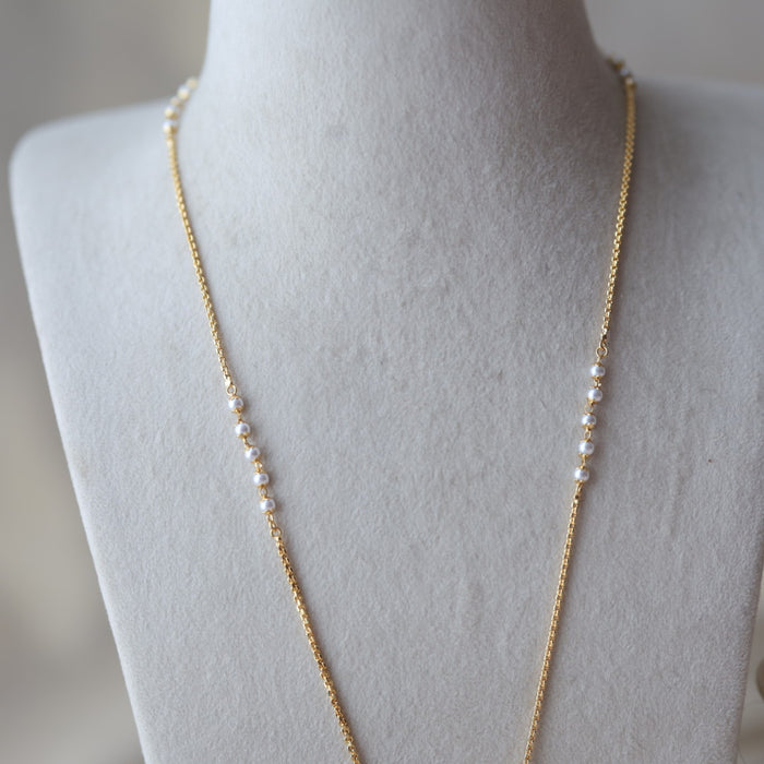 Heritage gold plated padakam necklace HP5311