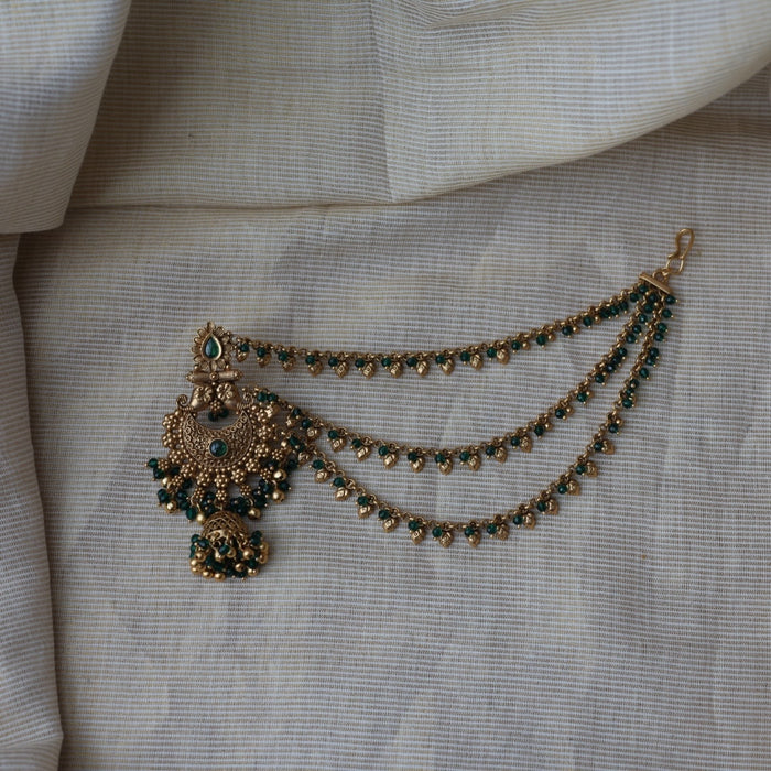 Antique mattal design jumka earrings AJJ1740