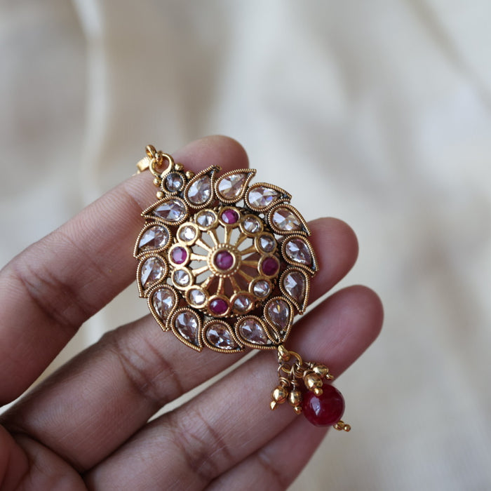 Antique maang tikka TA79