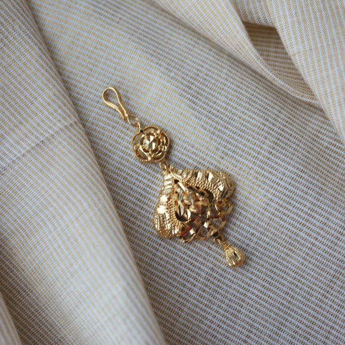 Heritage gold plated maang TH889