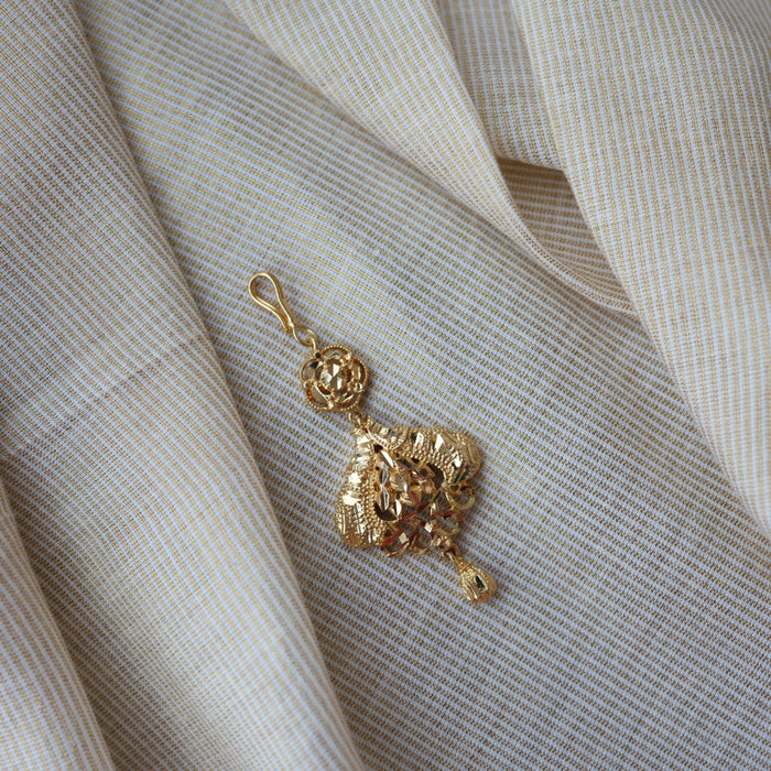 Heritage gold plated maang TH889