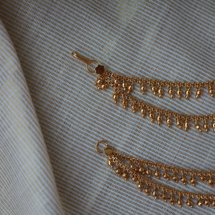 Heritage 1 layer gold plated ear accessories HM6988