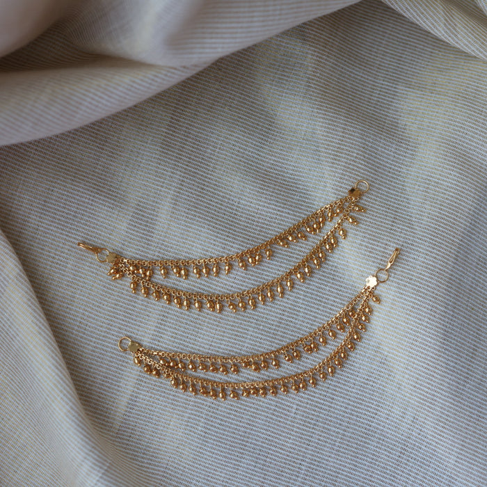 Heritage 1 layer gold plated ear accessories HM6988